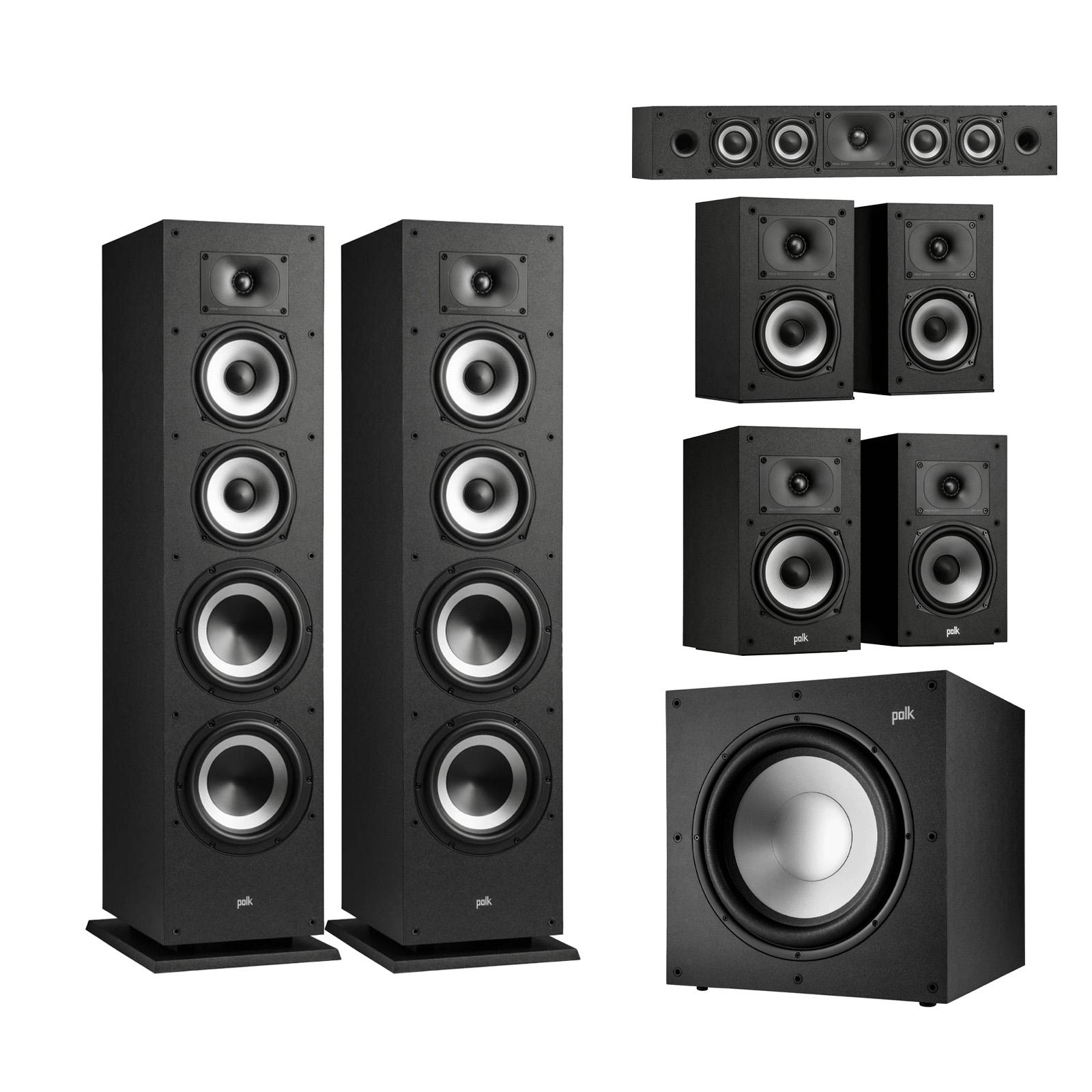 Polk Audio Monitor XT Series 7.1 Surround Sound Home Theater Bundle
